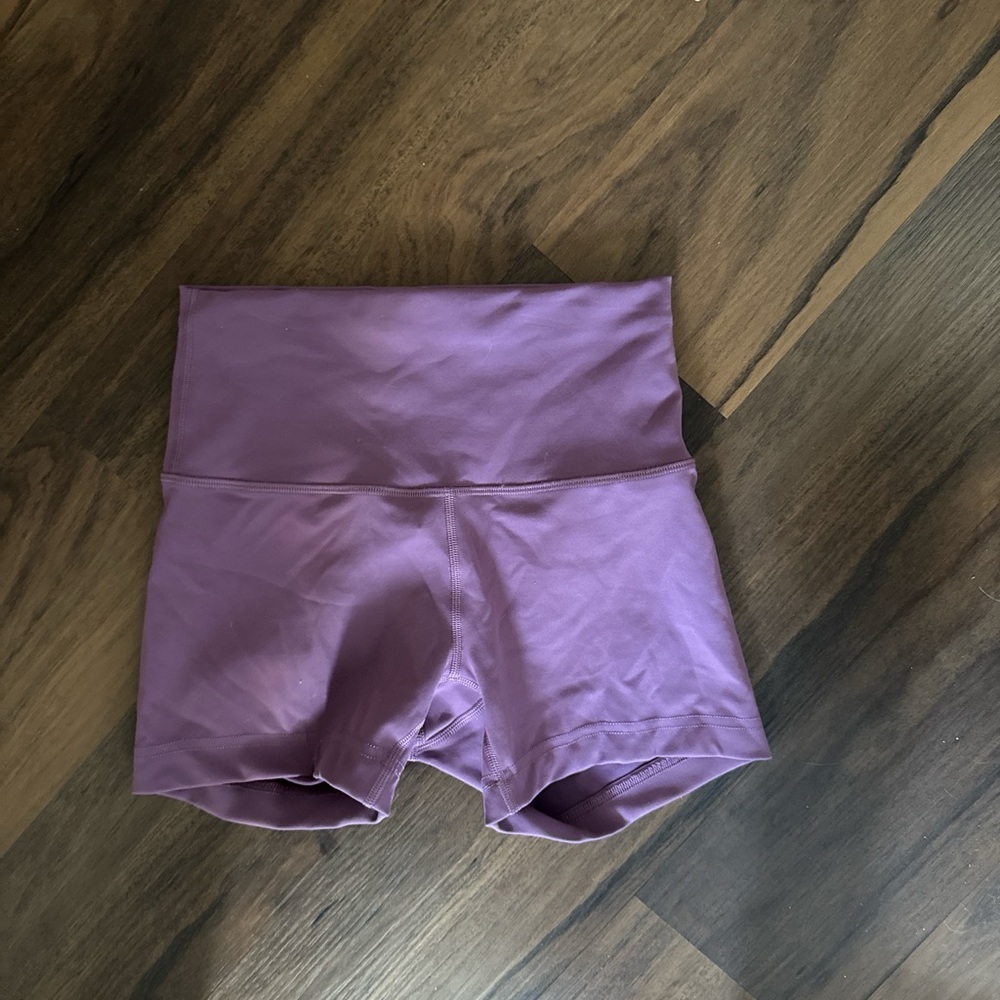 lululemon athletica High-Waisted Mauve Shorts